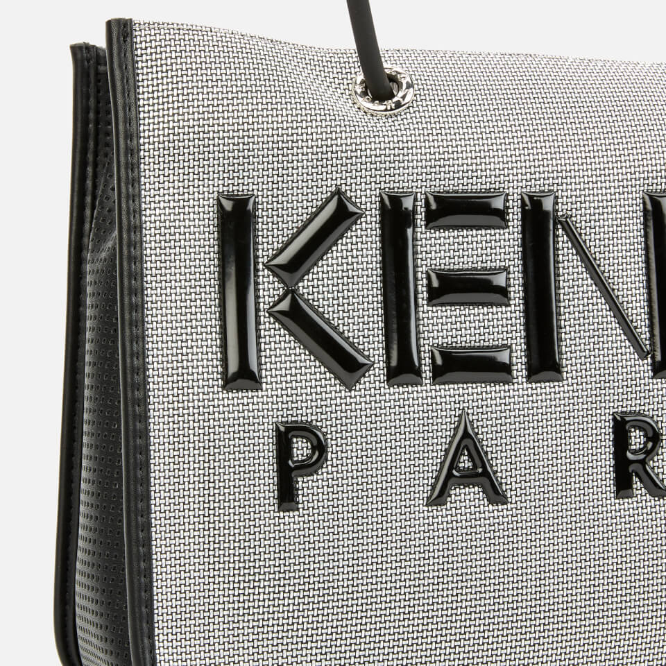 KENZO Women's Logo Tote Bag - Silver