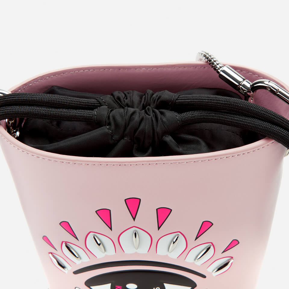 Kenzo Pop Bouquet-print Zipped Cardholder In Black | ModeSens