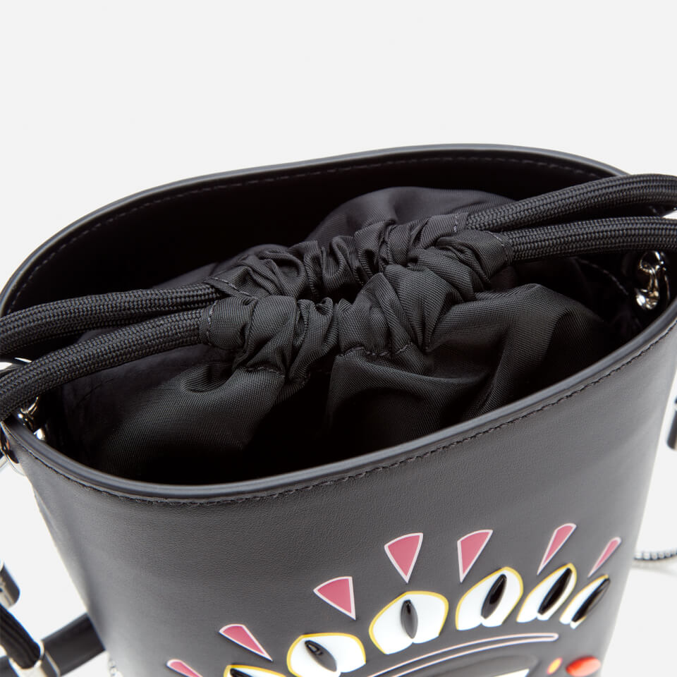 Kenzo eye leather bucket bag shop