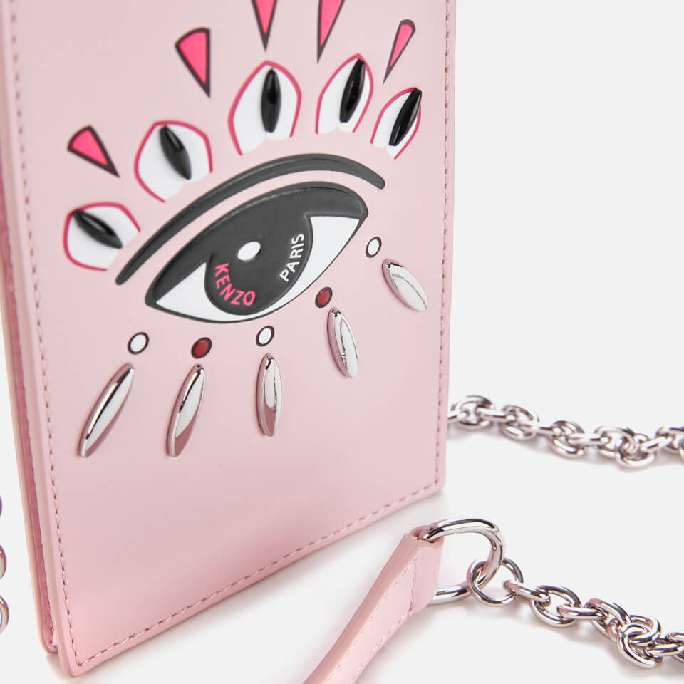 KENZO Women s Eye Cross Body Phone Case Pink