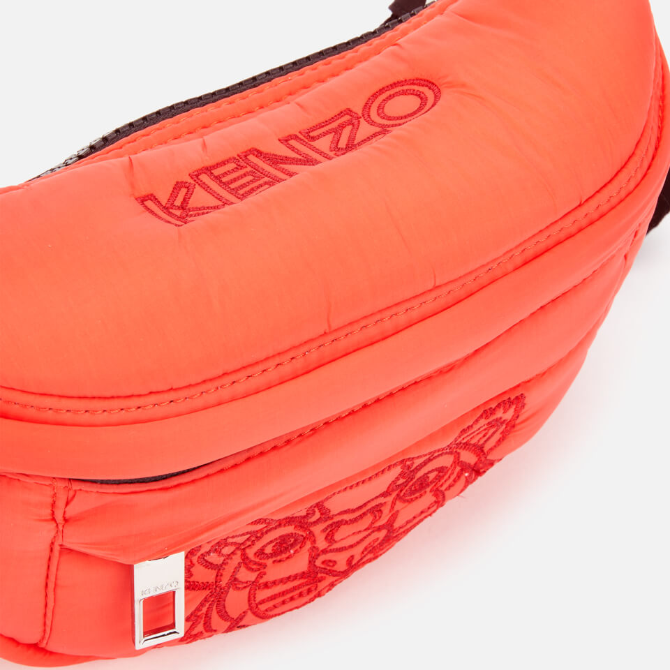 KENZO Women's Quilted Tiger Bumbag - Red