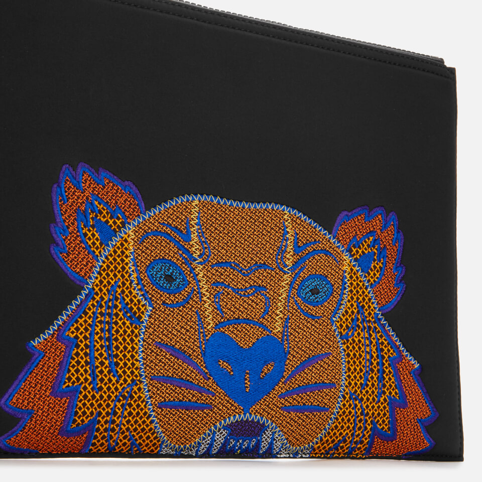 KENZO Women's Icon Tiger A4 Pouch - Black