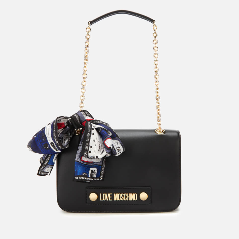 LOVE MOSCHINO: bag in synthetic leather - Black | Love Moschino crossbody  bags JC4075PP1ELC0 online at GIGLIO.COM