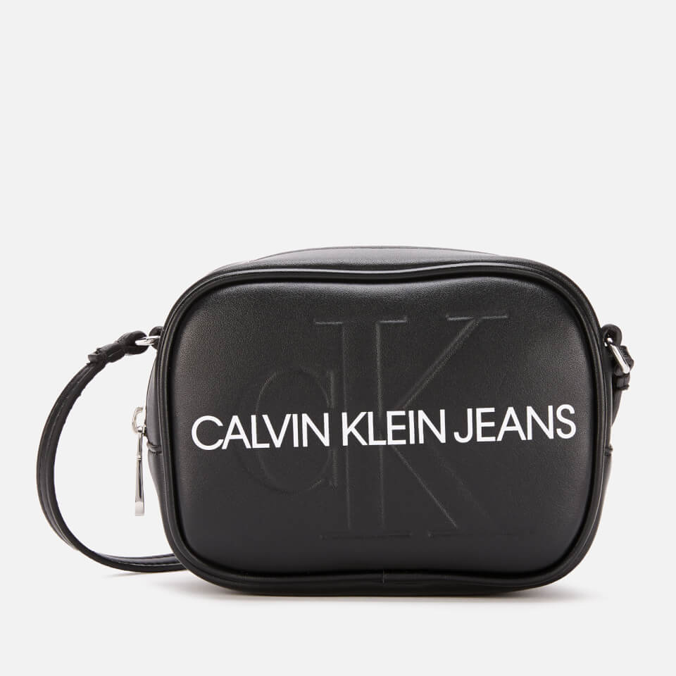 Calvin Klein Jeans Women's Monogram Camera Bag - Black