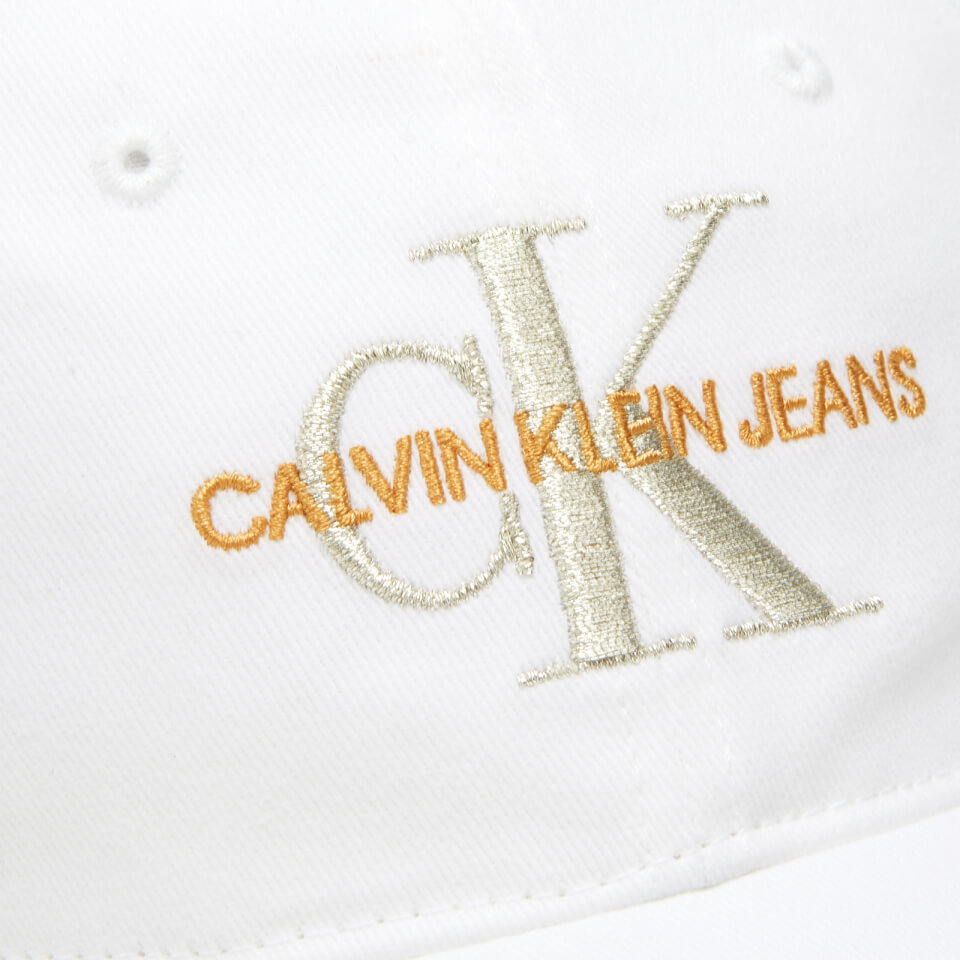Calvin Klein Jeans Women's Monogram Cap - Bright White
