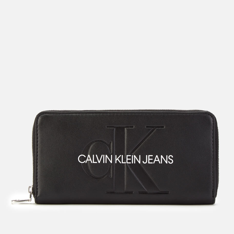 Calvin Klein Jeans Women's Large Ziparound Purse - Black