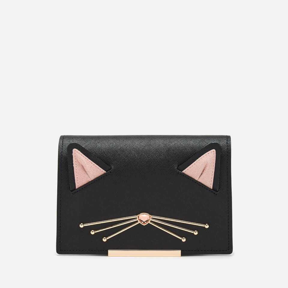 Kate Spade New York Women's Cat Flap Bag Accessory - Black Multi