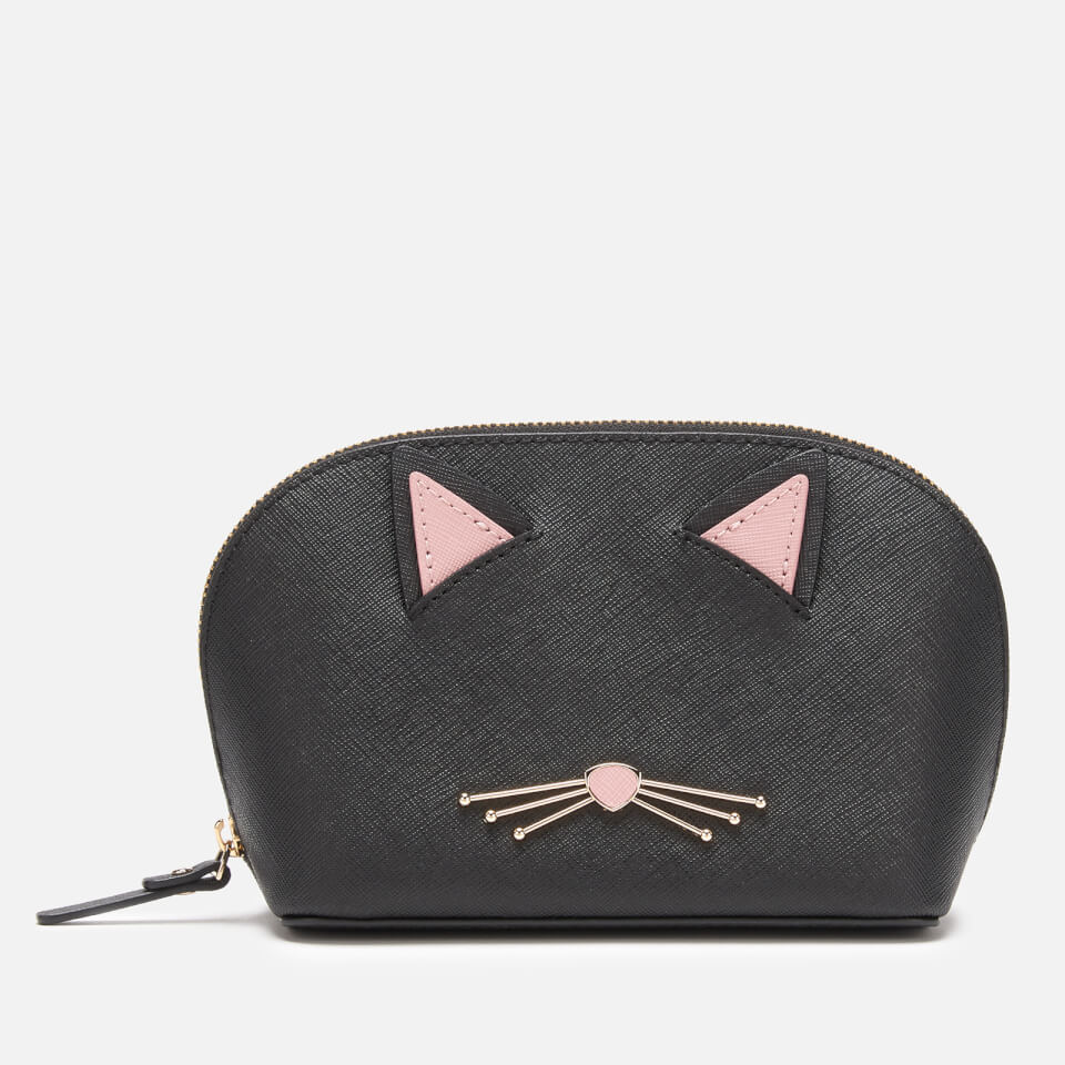 Kate Spade New York Women's Cat Small Abalene Wallet - Black Multi