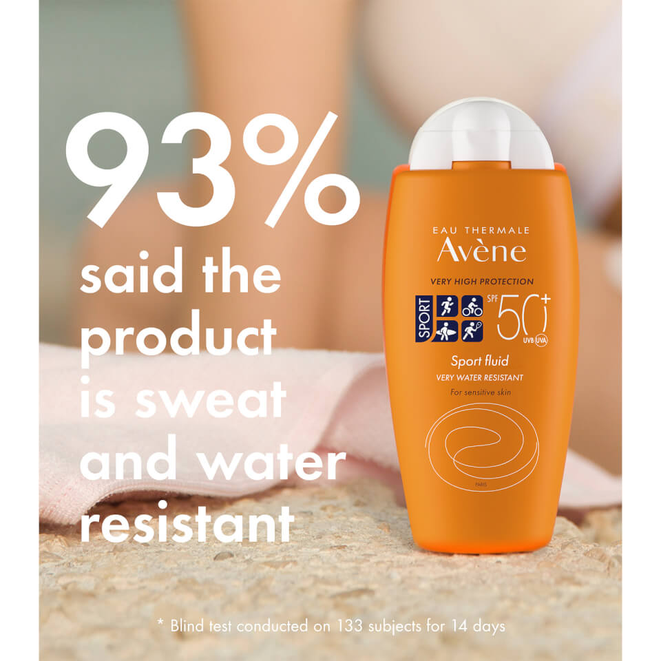 Avène Very High Protection Sports Fluid SPF50+ Sun Cream for Sensitive Skin 100ml