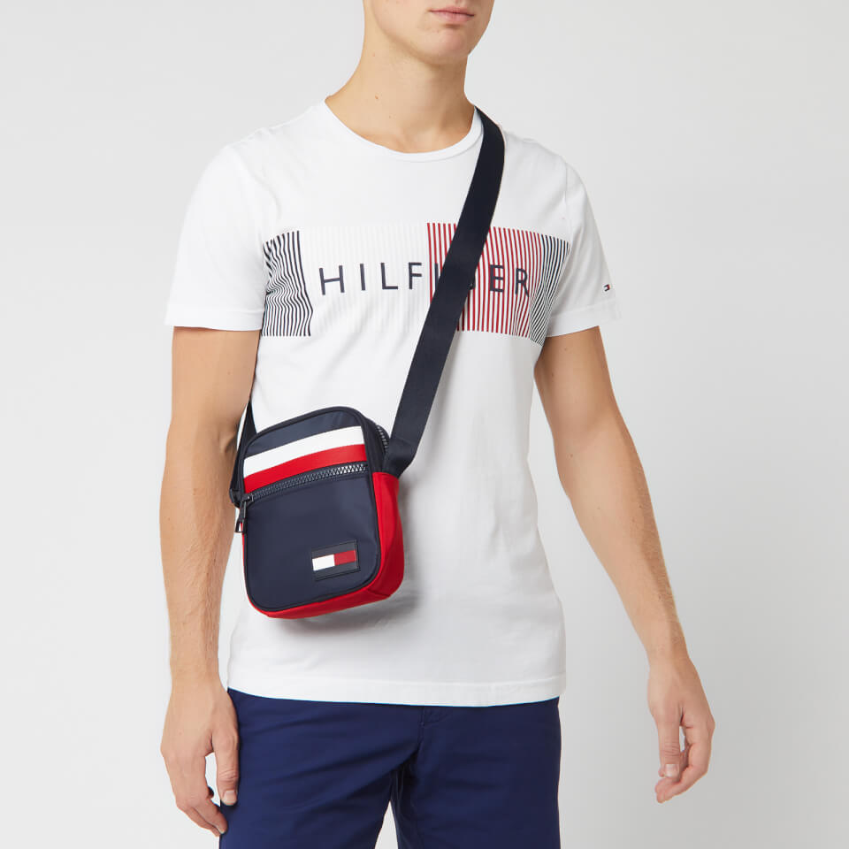 Tommy Hilfiger Men's Sport Mix Mini Reporter Bag - Corporate