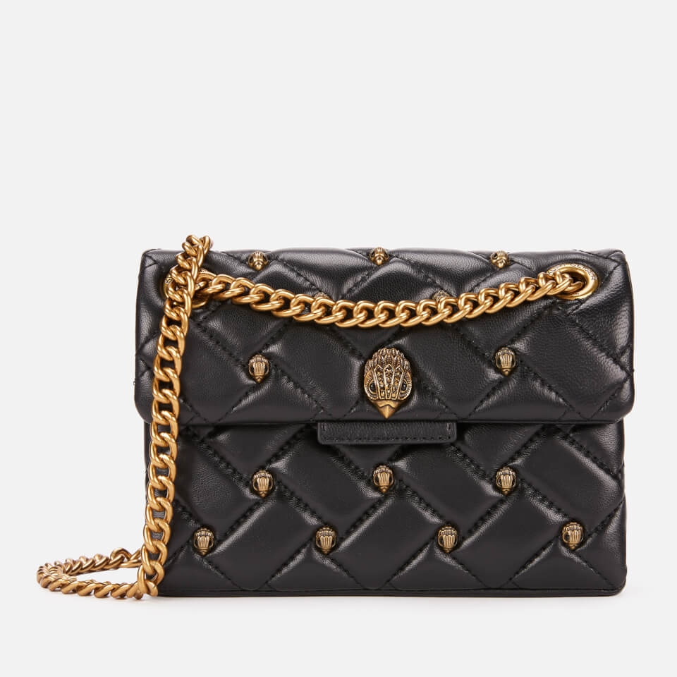 Kurt Geiger London Women s Leather Mini Kensington Stud Bag Black