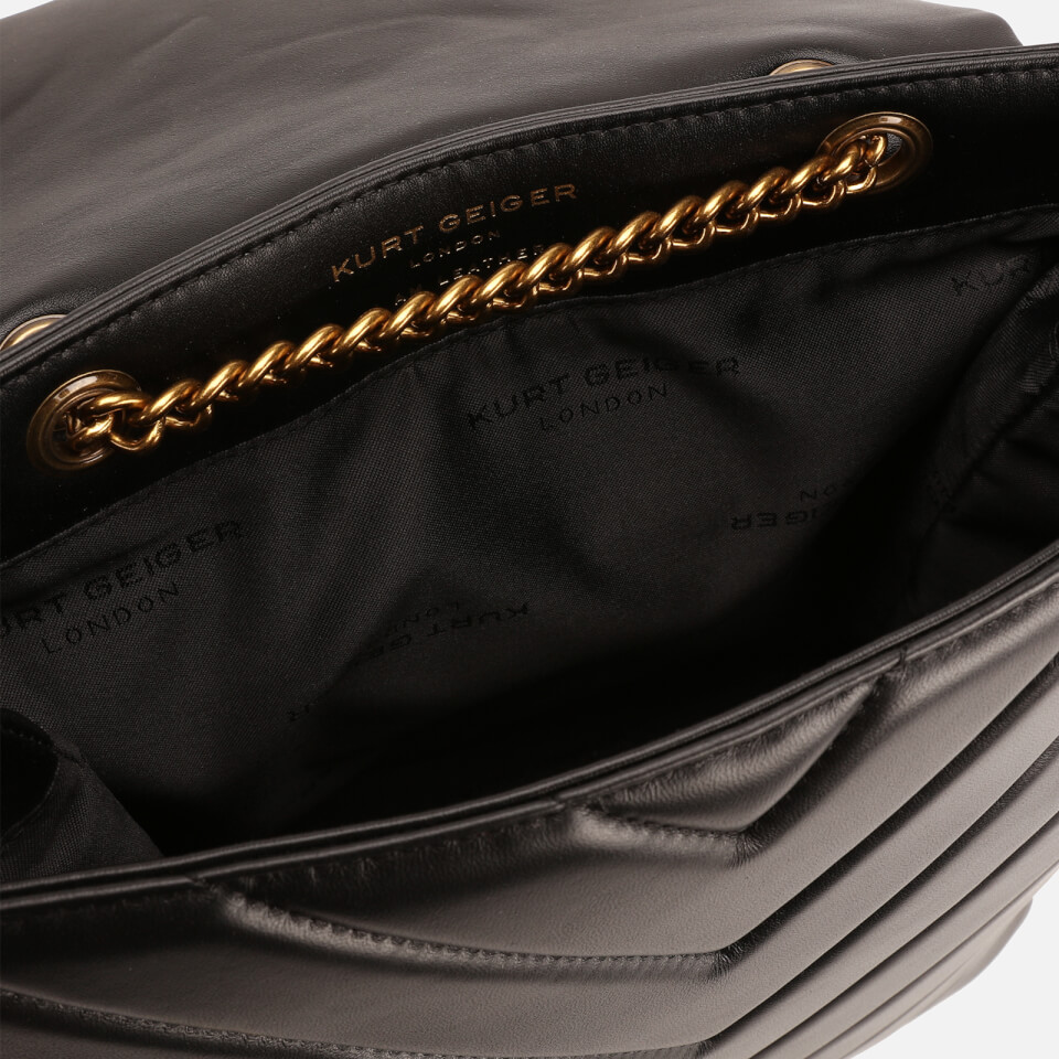 Kurt Geiger Women's Leather Kensington Backpack - Black