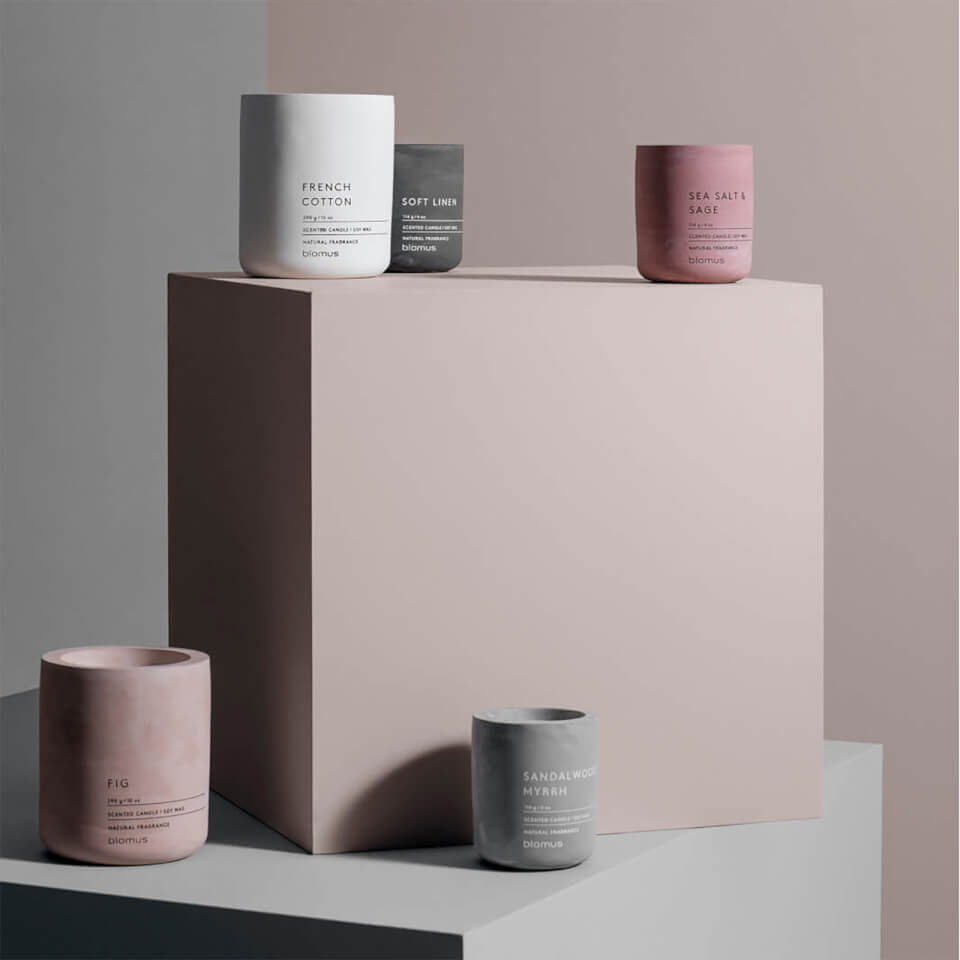 Blomus Fraga Scented Candle - Soft Linen