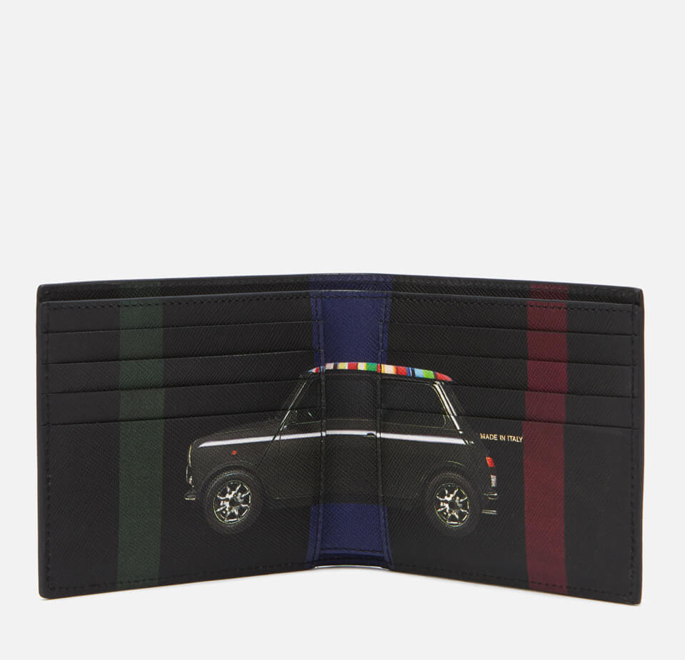 PS Paul Smith Men's Mini Car Billfold Wallet - Black