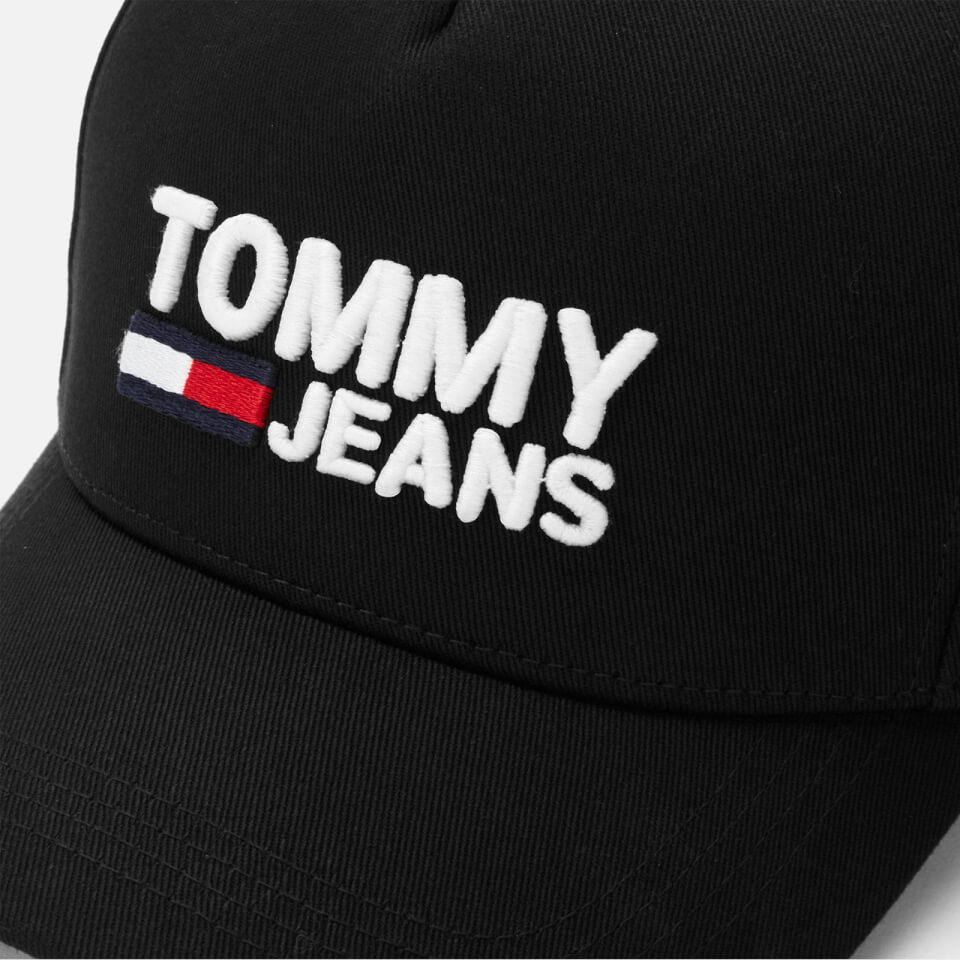 Tommy Jeans Men's Logo Cap - Black