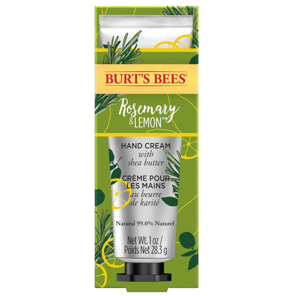 Burt's Bees Hand Cream with Shea Butter, Rosemary and Lemon 28.3g