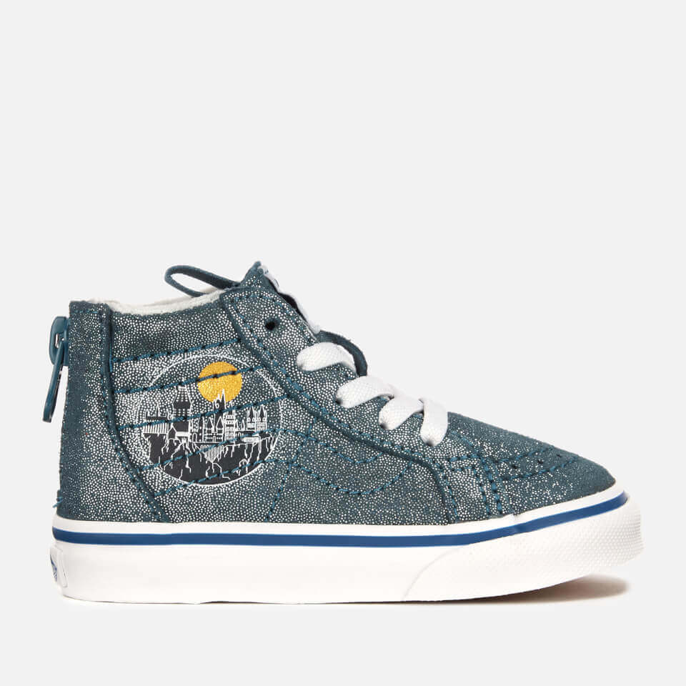 Vans X Harry Potter Toddler s Hogwarts Sk8 Hi Trainers Blue Allsole