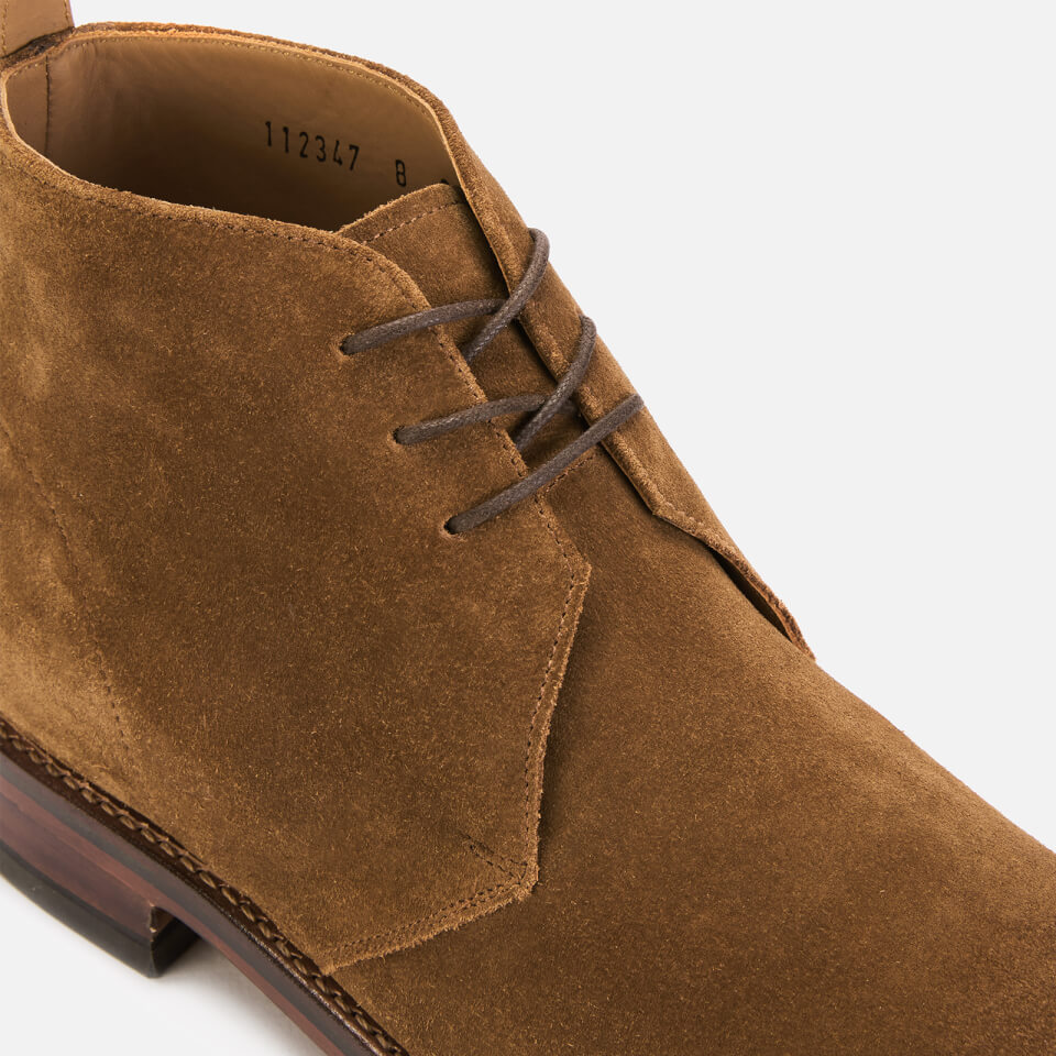 Grenson Men s Wendell Suede Desert Boots Snuff Allsole