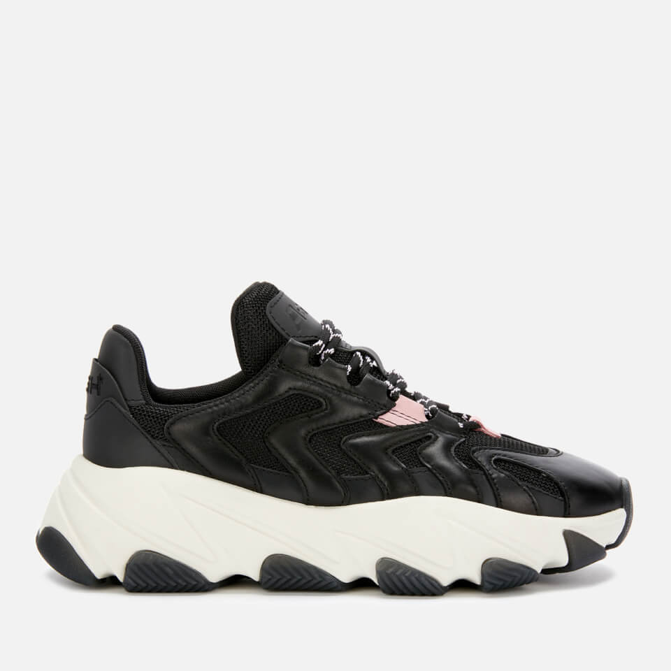 Ash Women s Extreme Chunky Running Style Trainers Black Black Orchid Allsole