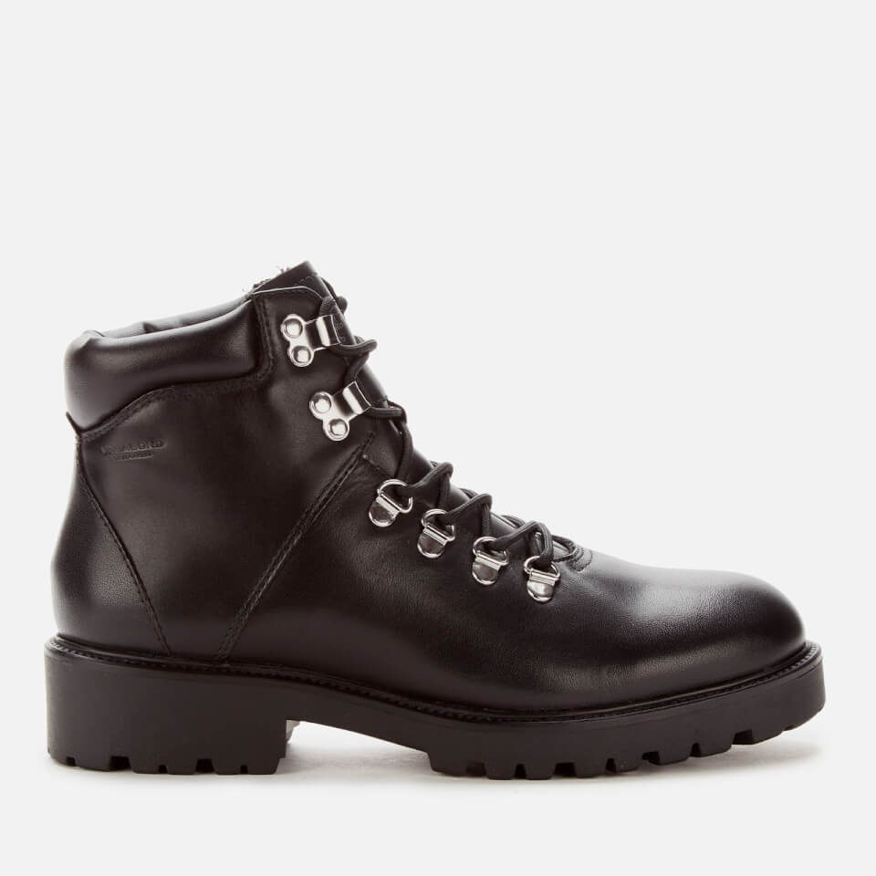 Vagabond Kenova Leather Hiking Style Boots Black | Worldwide Delivery | Allsole