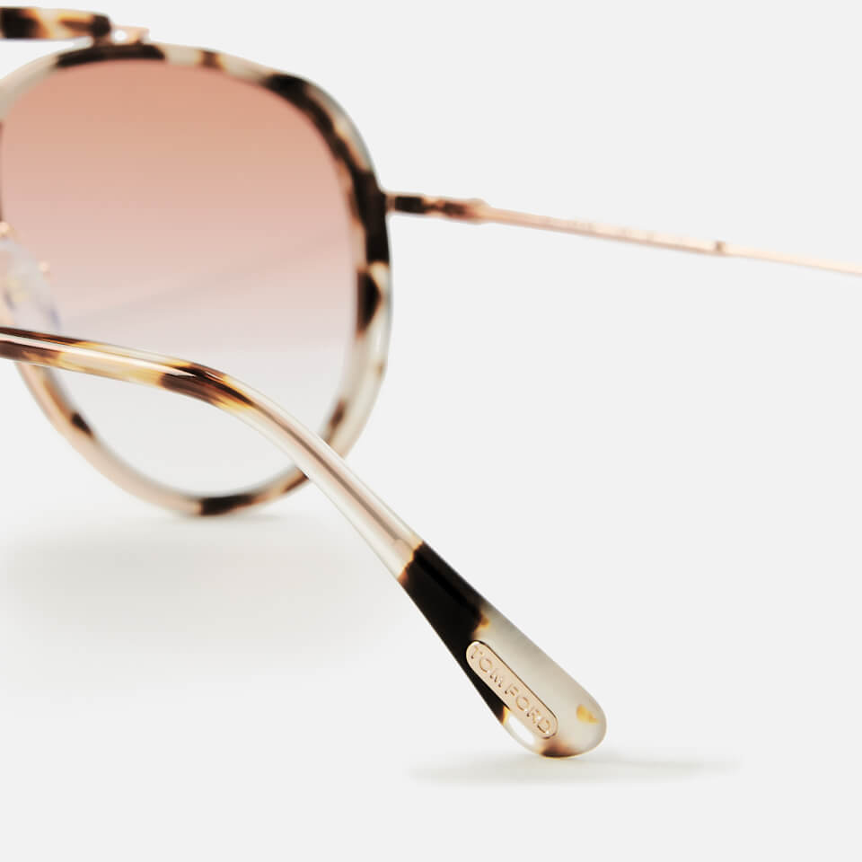 Tom Ford Women's Tripp Sunglasses - Coloured Havana/Gradient