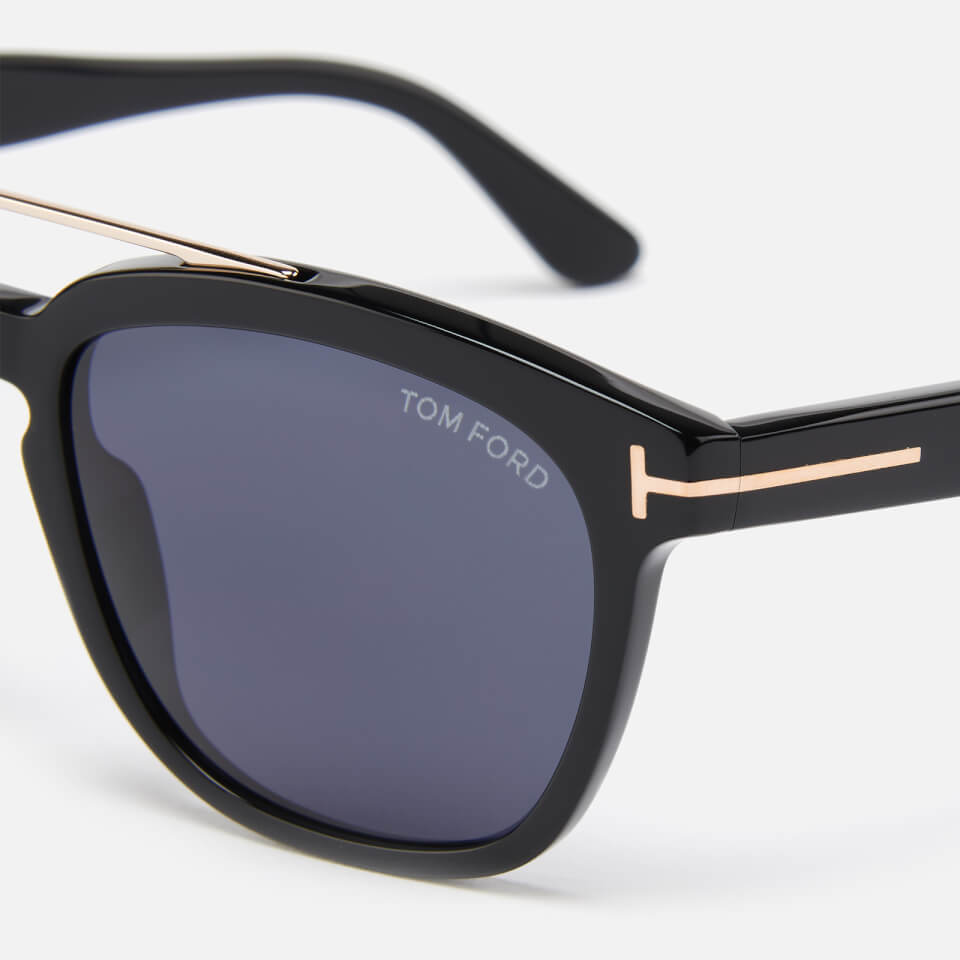 Tom Ford Men's Holt Sunglasses - Shiny Black/Smoke