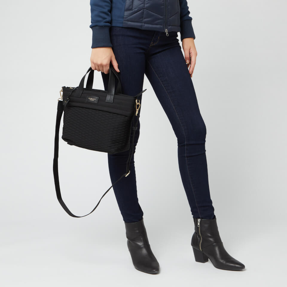 Radley Women's Penton Mews Medium Multiway Grab Ziptop Tote Bag - Black