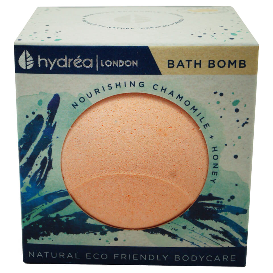 Hydrea London Nourishing Chamomile & Honey Bath Bomb 2 x 60g