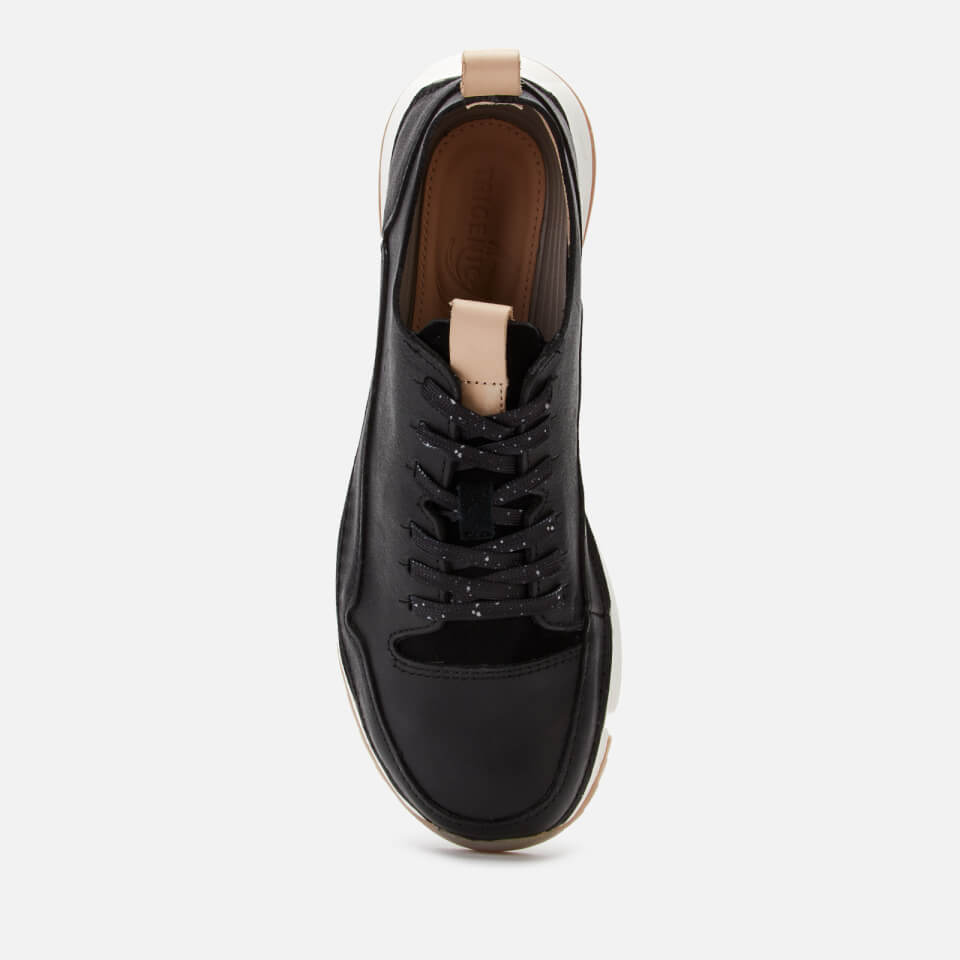 Clarks Women's Tri Spark Nubuck Trainers - Black