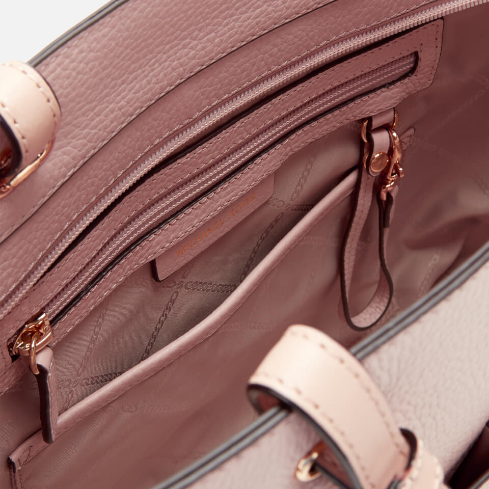 MICHAEL MICHAEL KORS Women's Bedford Medium Top Zip Pocket Tote Bag - Soft Pink