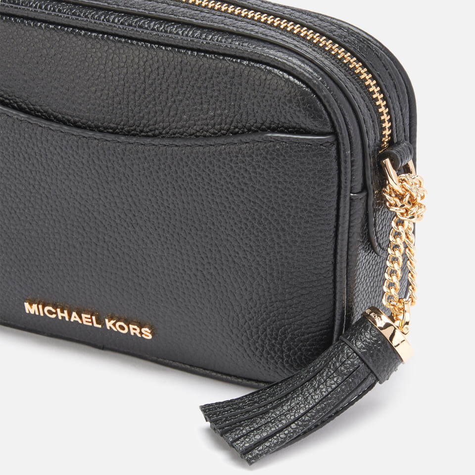 MICHAEL MICHAEL KORS Women's Crossbodies Small Camera Belt/Cross Body Bag - Black