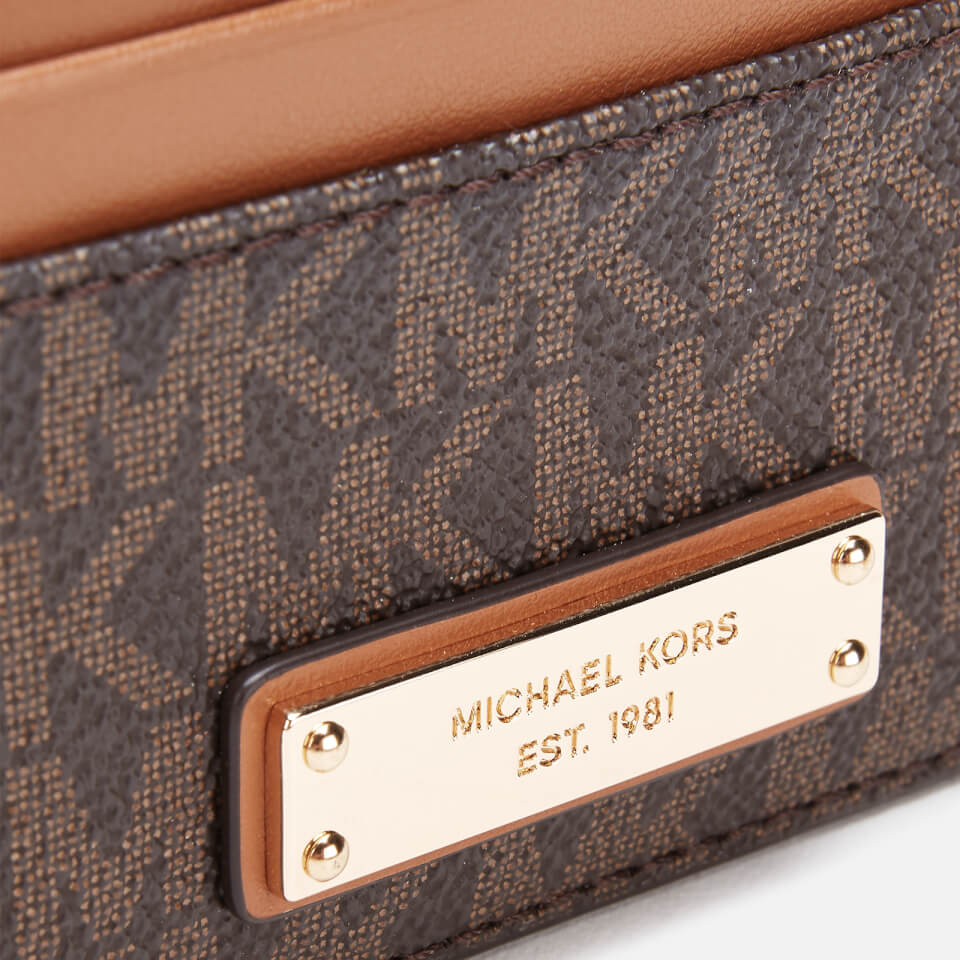 MICHAEL MICHAEL KORS Women's Money Pieces Card Holder - Brown