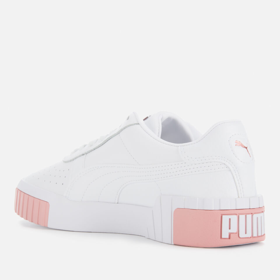 Puma Women s Cali Trainers Puma White Rose Gold Allsole