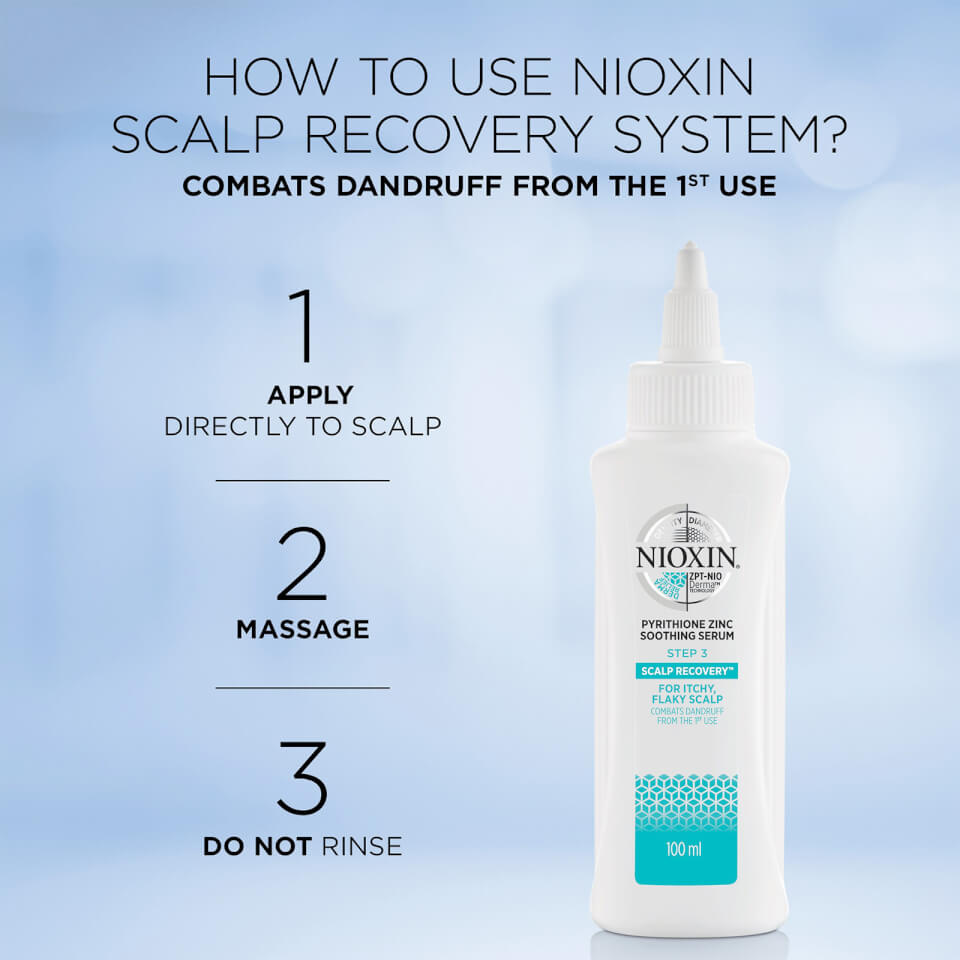 NIOXIN Scalp Recovery Anti-Dandruff Soothing Serum for Itchy, Flaky Scalp 100ml