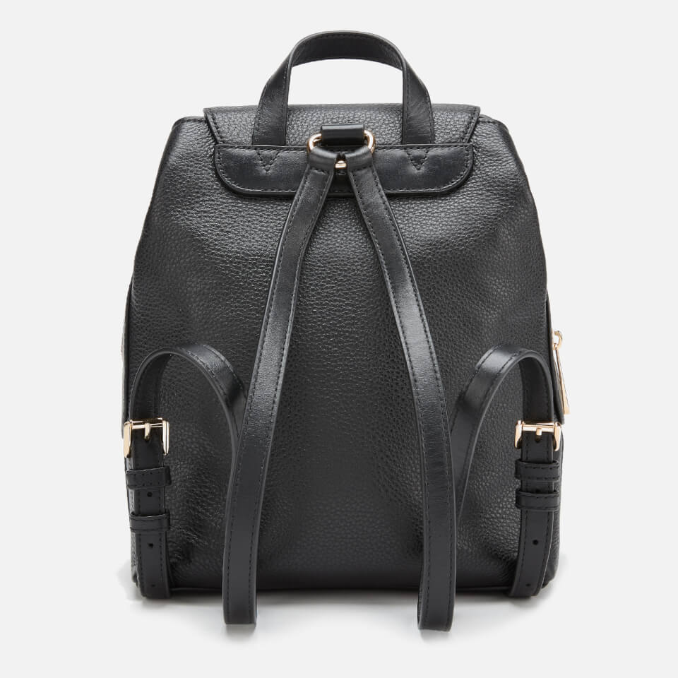 Searskuwait  Get this Michael Kors Raven Leather Backpack from Sears at  great price  This slightly slouchy backpack epitomizes onthego style  with its thoughtfully designed interior with ample pockets and a