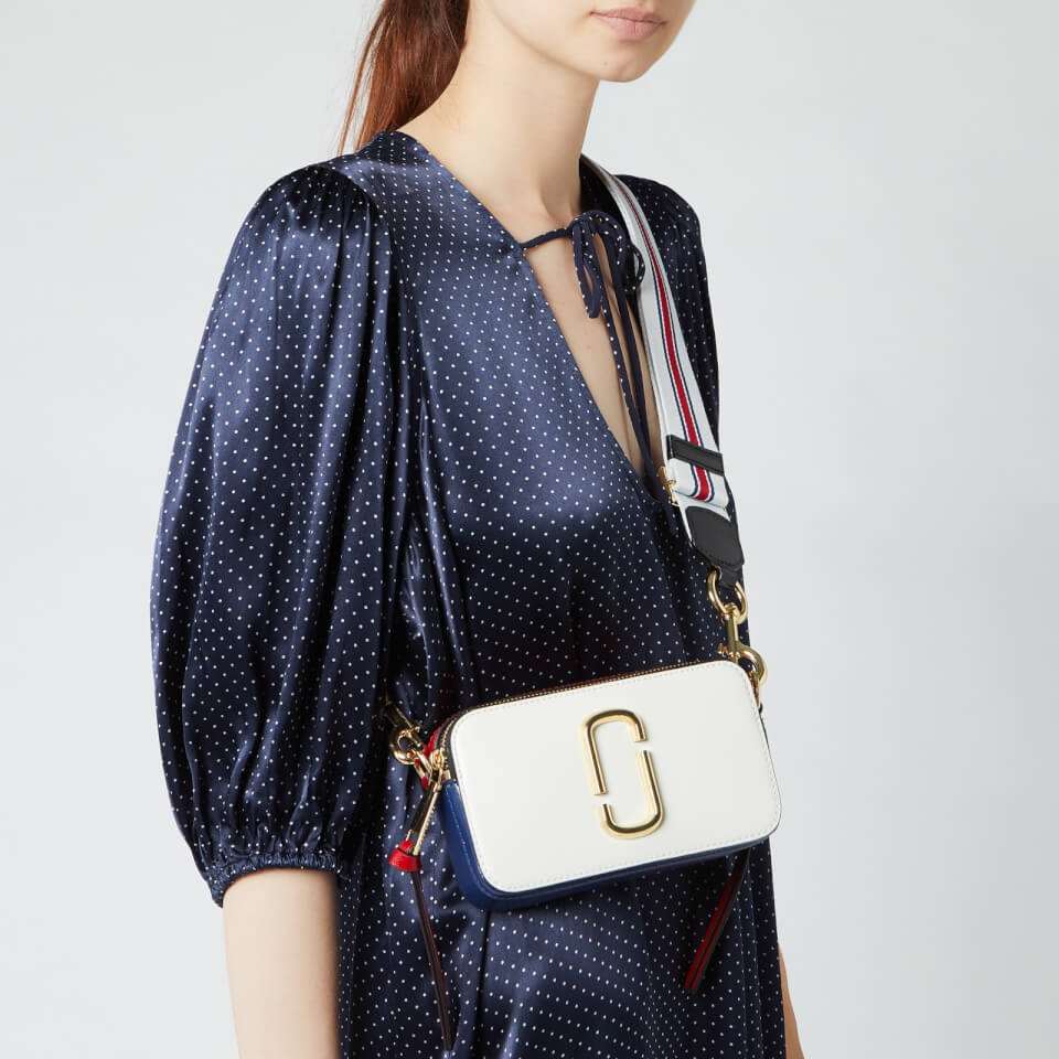 Marc Jacobs Women s Snapshot Cross Body Bag Coconut Multi