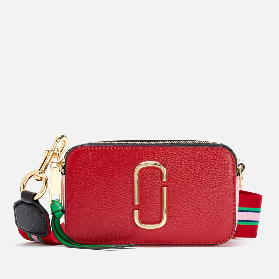 Marc Jacobs Women's Snapshot Cross Body Bag - Fire Red Multi