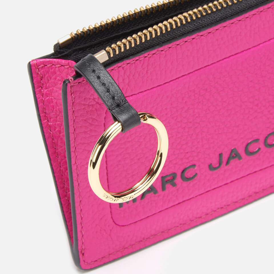 Marc Jacobs Women's Top Zip Multi Wallet - Diva Pink