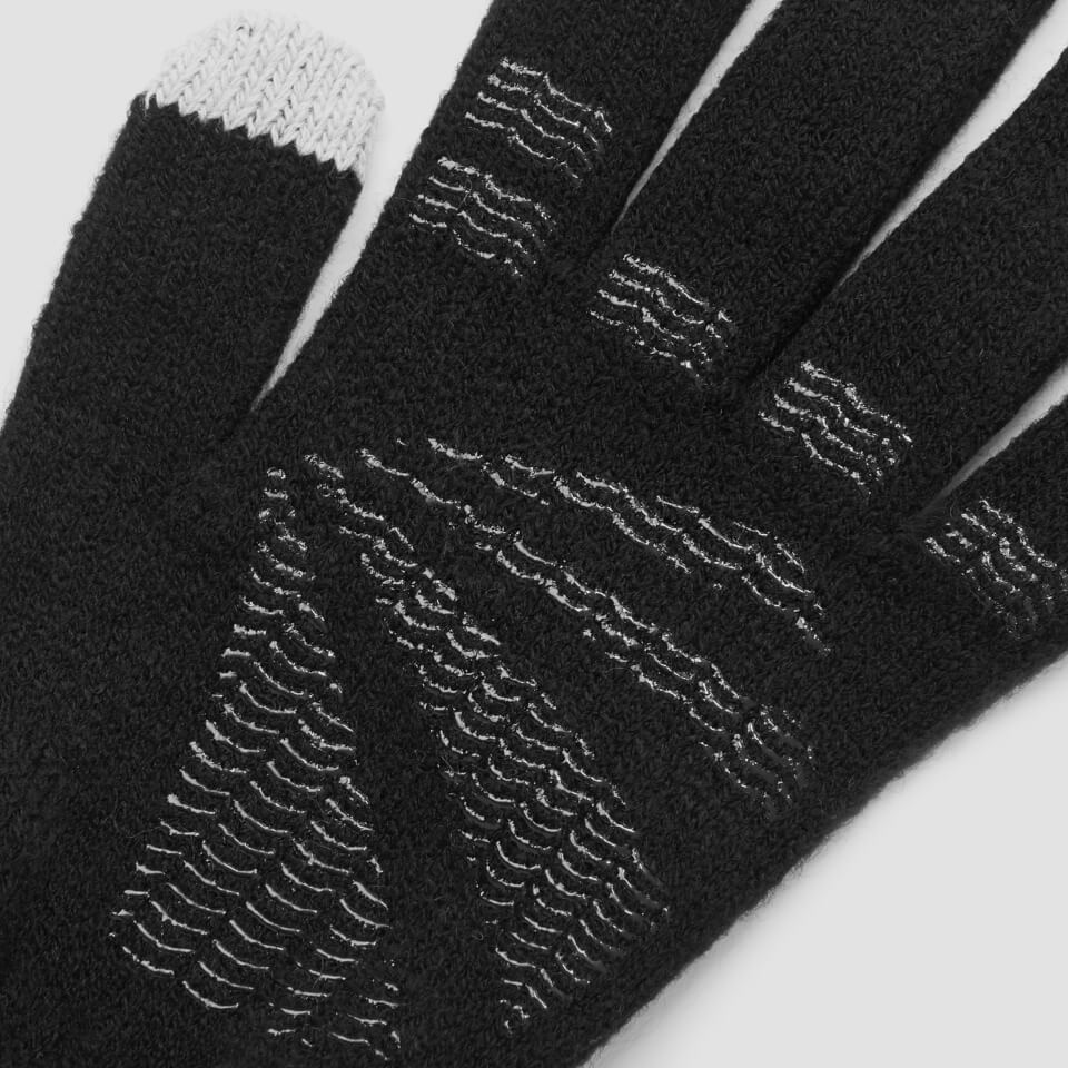 Knitted Gloves - Black