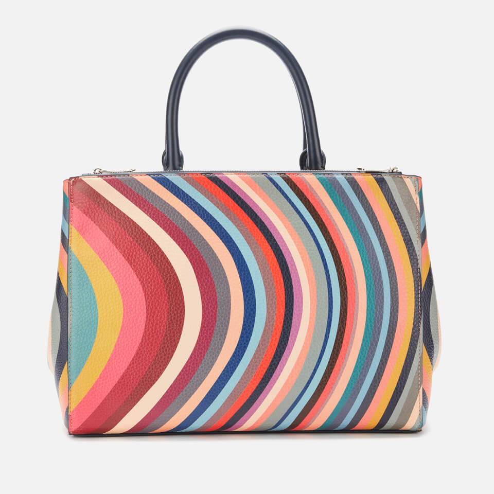 Paul Smith Women's Swirl Double Zip Tote Bag - Multi