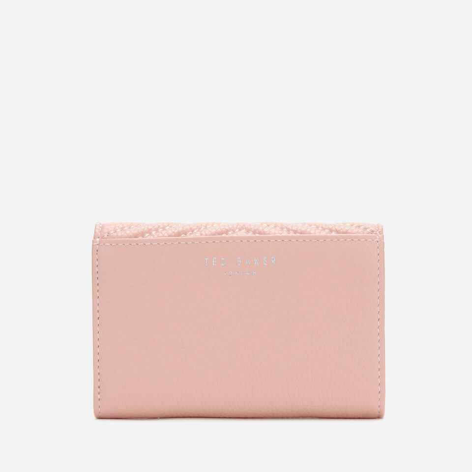 Ted Baker Women's Nourr Quilted Envelope Small Bifold Purse - Pink