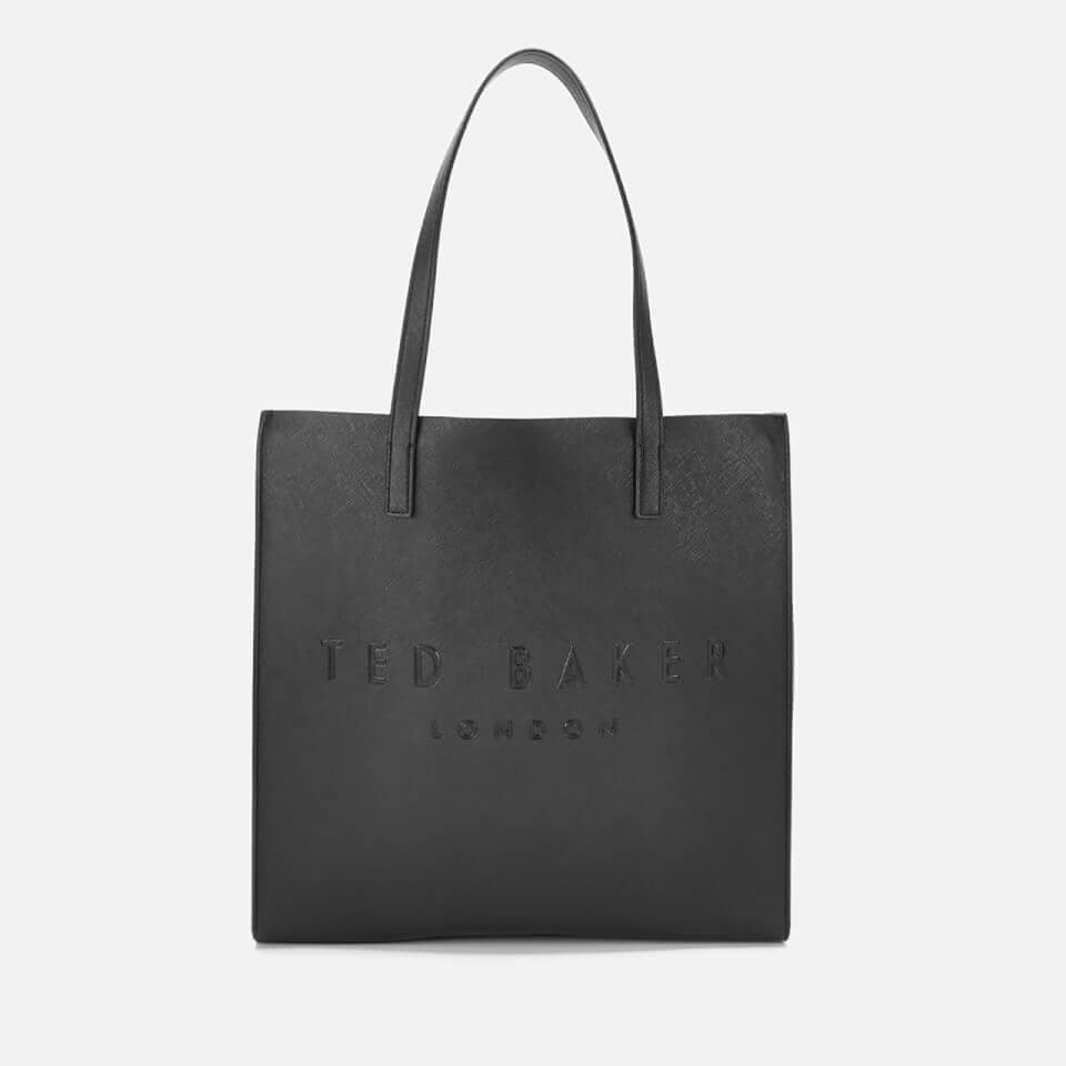 Ted Baker Soocon Large Faux Crosshatch Leather Tote Bag