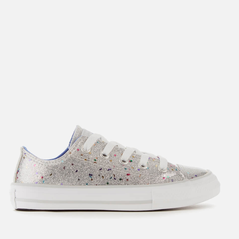 Converse Kids Chuck Taylor All Star Galaxy Glimmer Ox Trainers