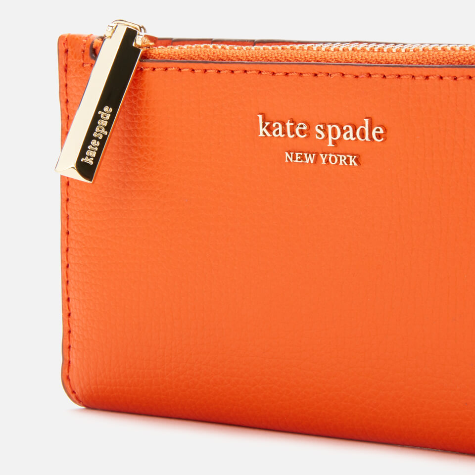 Kate Spade New York Women's Sylvia Small Slim Bifold Wallet - Juicy Orange