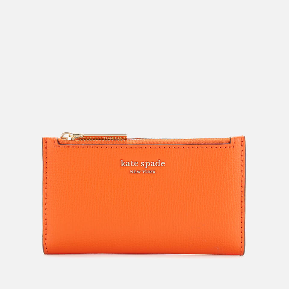 Authentic Kate Spade Medium Triple Compartment Orange Leather Handbag Bag  (on hold for Jan) - Artedeco - Online Antiques