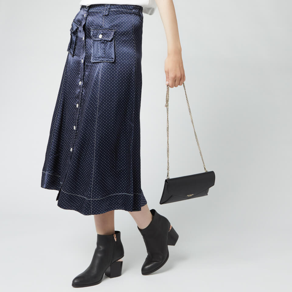 Kate Spade New York Women's Sylvia Chain Clutch Bag - Black