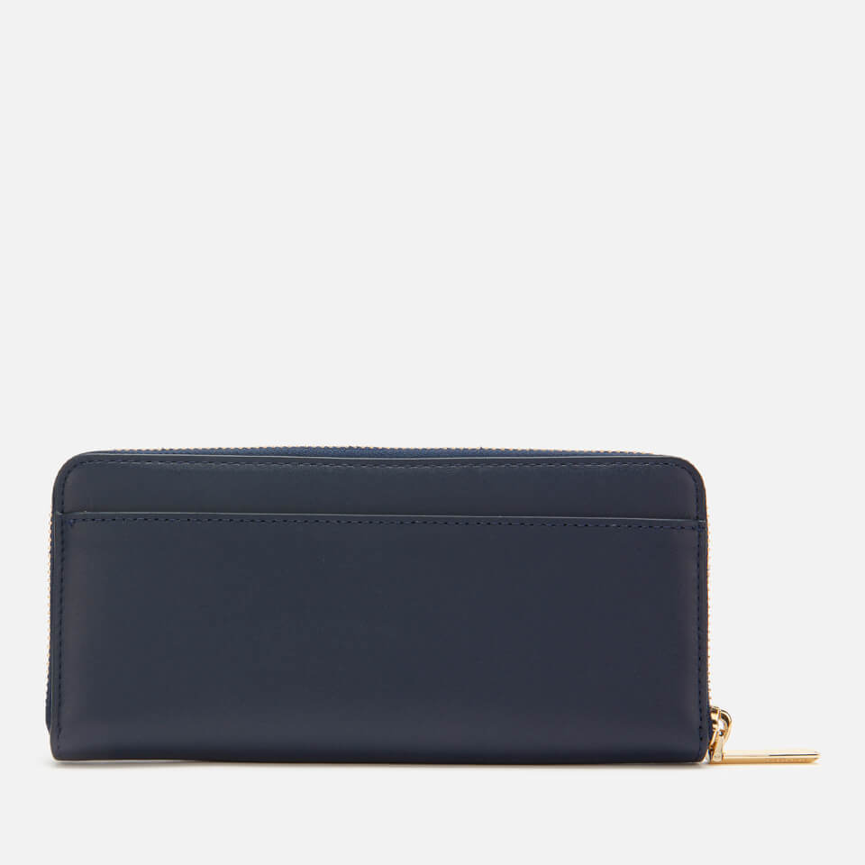 Kate Spade New York Women's Beaded Cat Slim Continental Wallet - Blazer Blue