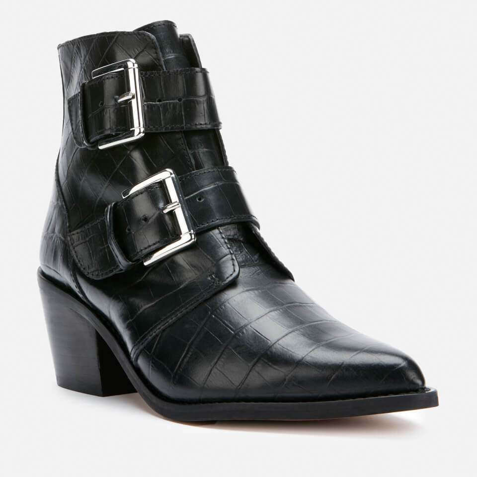 Kurt geiger denny outlet black croc