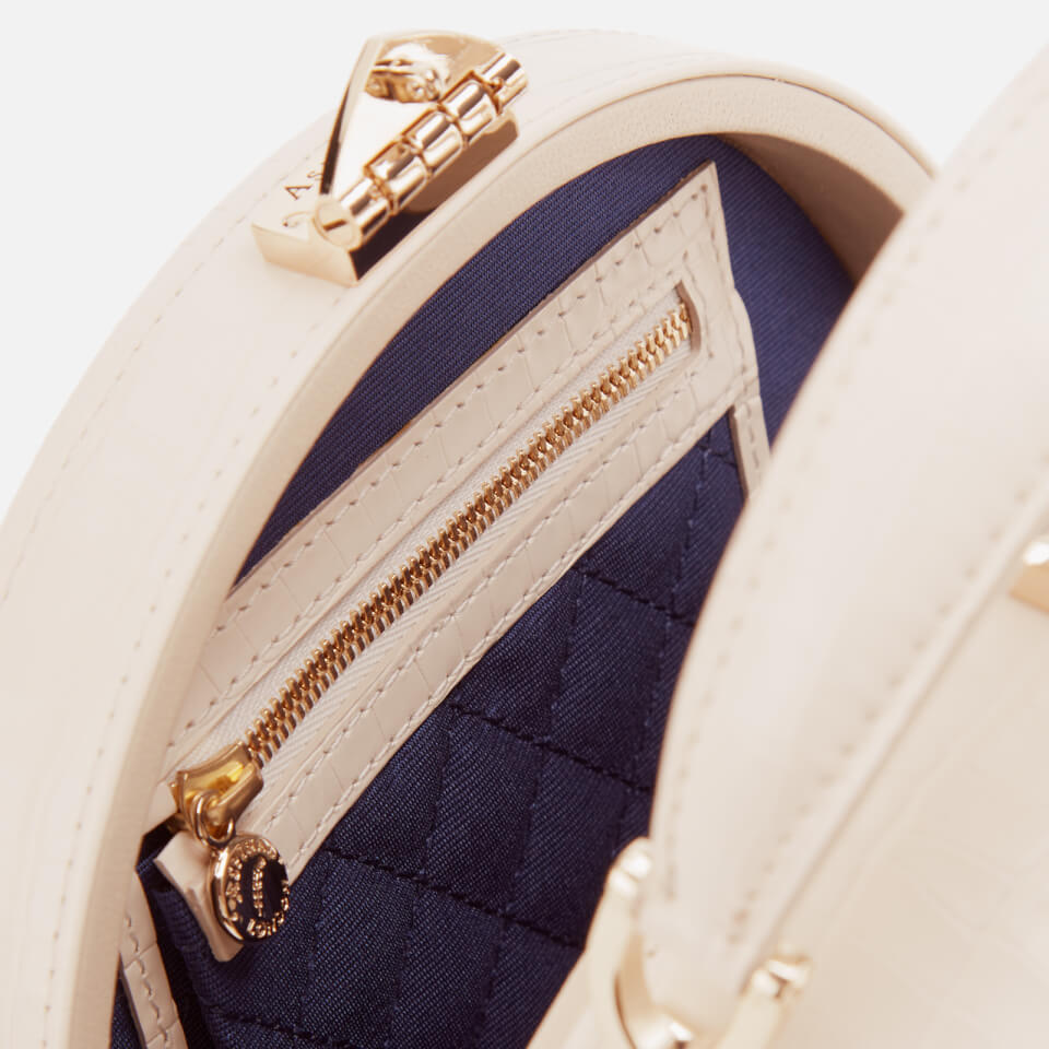 Aspinal of London Women's Mini Hat Box Bag - Ivory