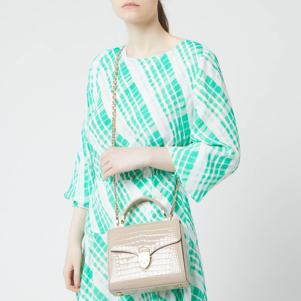 Aspinal of London Women's Mayfair Midi Bag - Soft Taupe